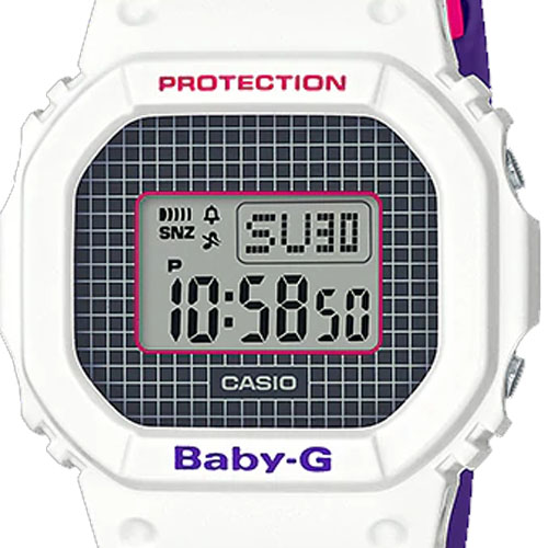 Chi tiết mặt đồng hồ Casio Baby G BGD-560THB-7DR