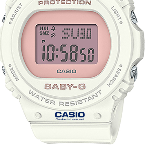 dây nhựa đồng hồ Casio Baby G BGD-570-7B