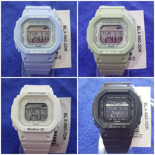 Bộ sưu tập đồng hồ nữ Casio Baby G BLX-560