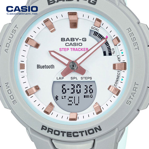 mặt đồng hồ casio BSA-B100MC-8A