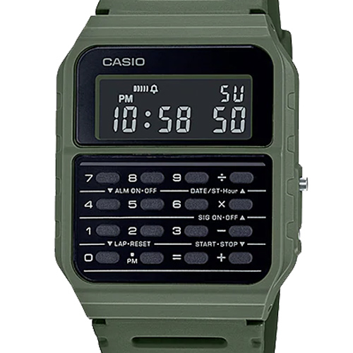 mặt đồng hồ Casio CA-53WF-3BDF có máy tính