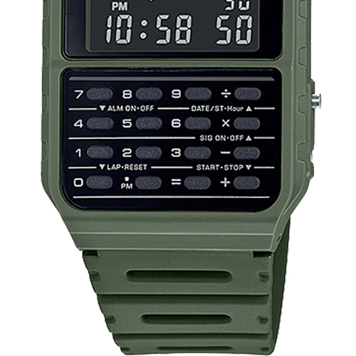 dây nhựa đồng hồ Casio CA-53WF-3BDF