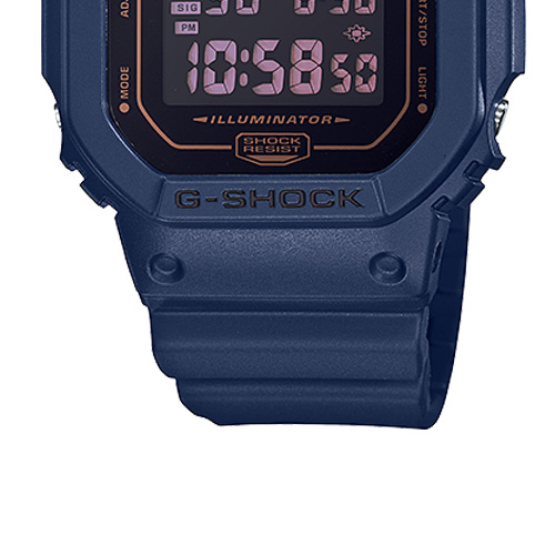 Dây nhựa đồng hồ Casio G-Shock DW-5600BBM-2DR 