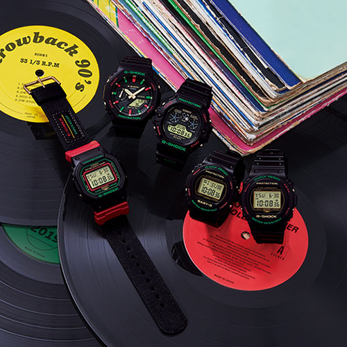 Bộ sưu tập đồng hồ G Shock đầy màu sắc
