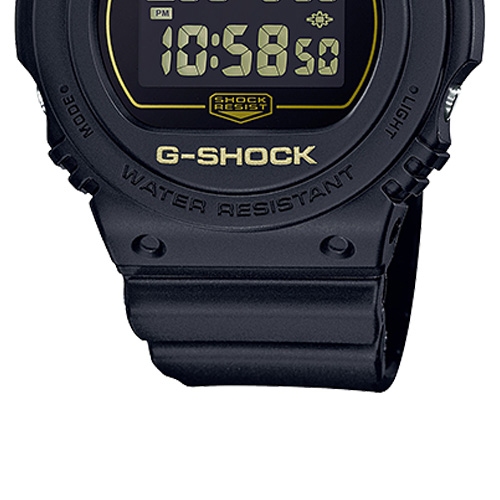 Dây nhựa đồng hồ Casio G-Shock DW-5700BBM-1