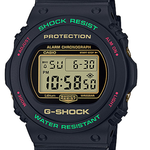 Mặt đồng hồ G Shock DW-5700TH-1