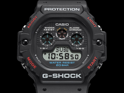 Chi tiết đồng hồ G Shock DW-5900-1DR