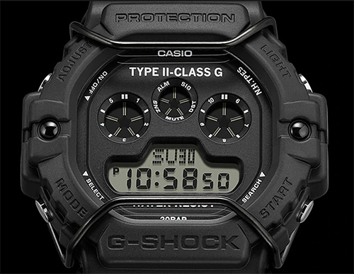 mặt đồng hồ casio g shock DW-5900NH-1DR