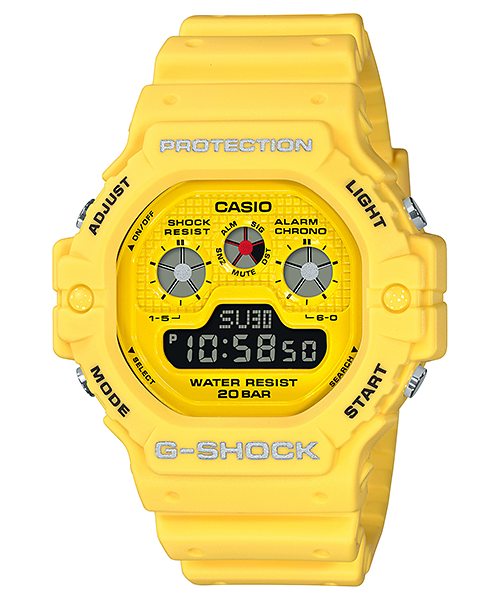 Đồng hồ Casio Ghock DW-5900RS-9DR màu vàng