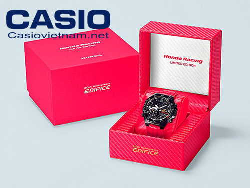 hộp đựng đầy đủ đồng hồ Casio Edifice ECB-10HR-1A