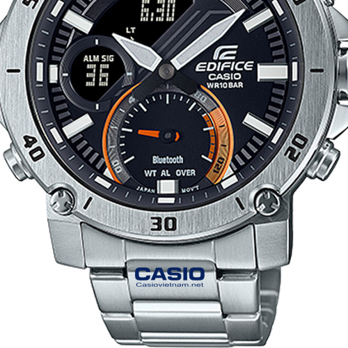 dây kim loại đồng hồ Casio ECB-20YD-1A