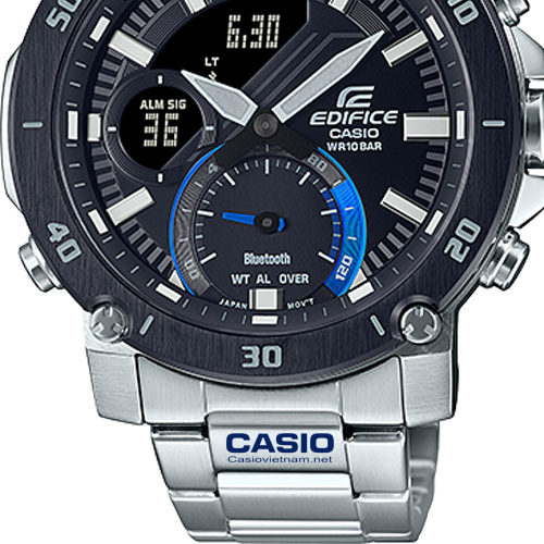 dây kim loại đồng hồ Casio ECB-20YDB-1A
