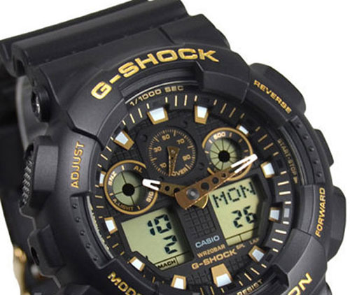 Đồng hồ Casio G-Shock GA-100GBX-1A9DR Thiết kế màu sắc ấn tượng