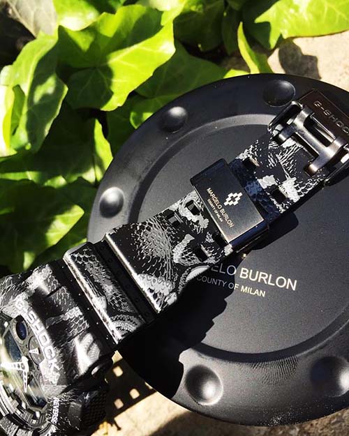 Dây đeo đồng hồ Casio G-Shock GA-100MRB-1ADR