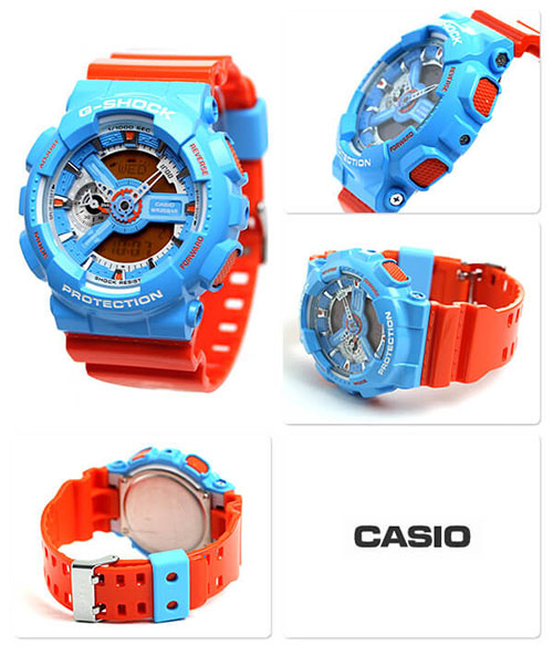 khám phá mẫu đồng hồ Casio GA-110NC-2ADR
