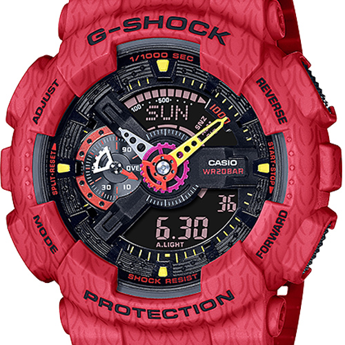 mặt đồng hồ casio G Shock GA-110SGH-4ADR