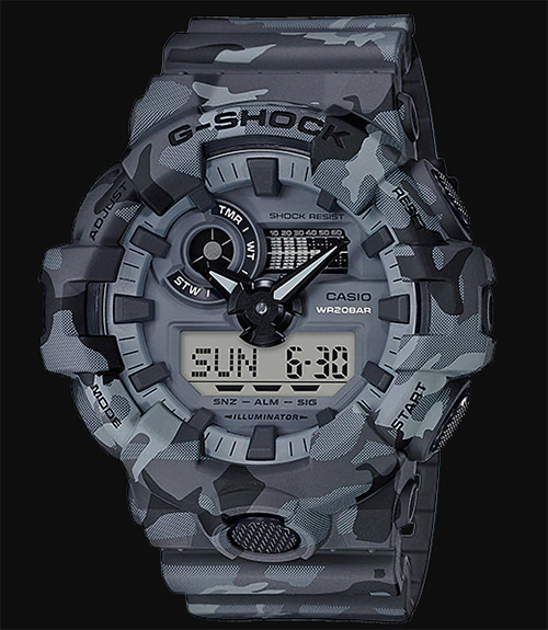 Đồng hồ Casio G-Shock GA-700CM-8ADR cao cấp