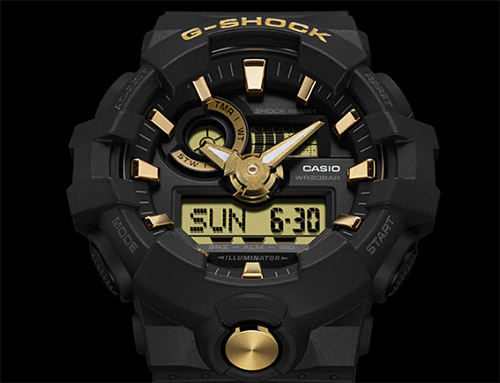  Đồng hồ Casio G-Shock GA-710B-1A9 Đa dạng về thiết kế