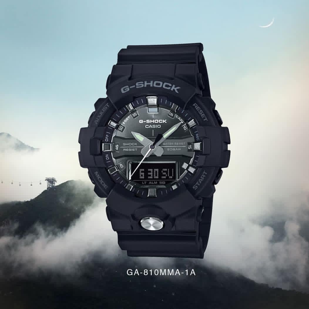 Chia sẻ mẫu đồng hồ G Shock GA-810MMB-1ADR 
