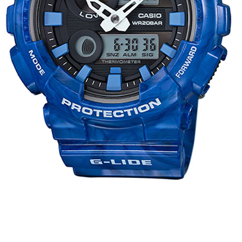 dây nhựa đồng hồ G Shock GAX-100MA-2A