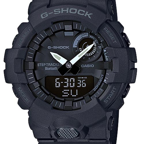 chi tiết mặt Đồng hồ nam Casio G-Shock GBA-800-1ADF