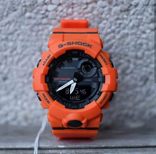 Đồng hồ Casio G-Shock GBA-800-4ADR màu cam ấn tượng