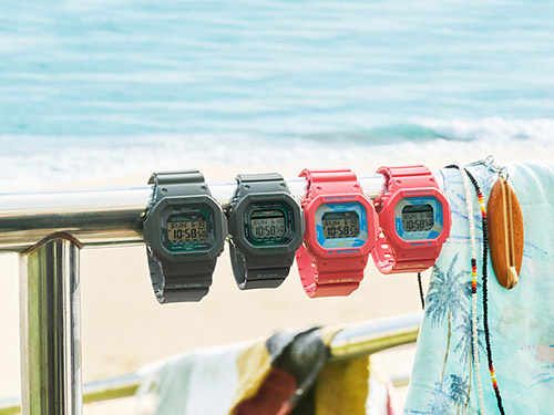 bộ sưu tập đồng hồ GLX-5600VH cho mùa hè năm 2019