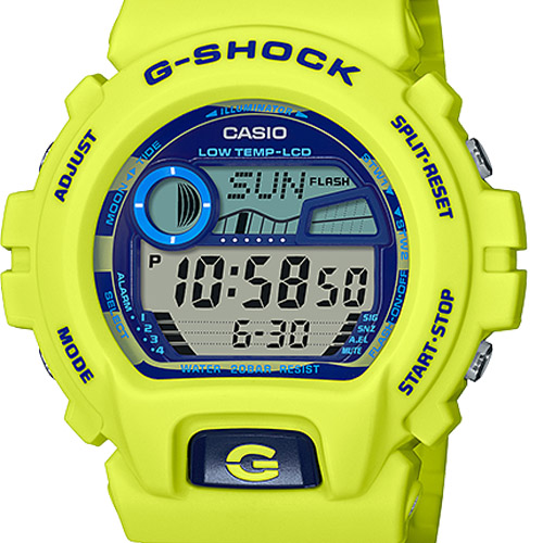 chi tiết mặt đồng hồ G Shock GLX-6900SS-9DF