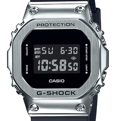 vỏ đồng hồ GM-5600-1 bằng kim loại