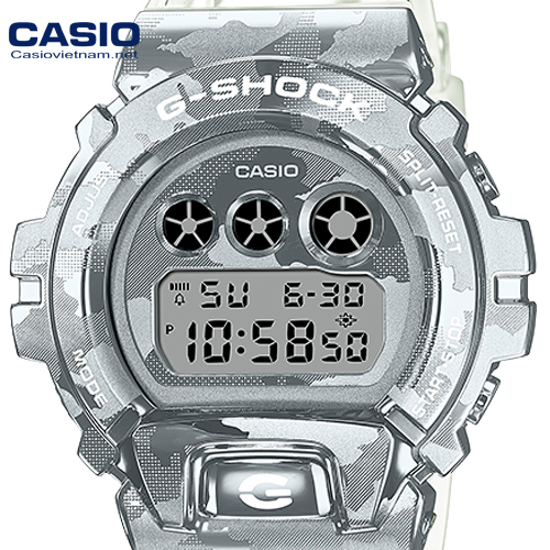 Chi tiết mặt đồng hồ Casio G Shock GM-6900SCM-1
