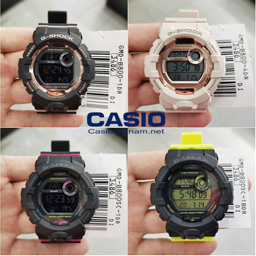 Đồng hồ Casio G Shock nữ GMD-B800 hoàn toàn mới