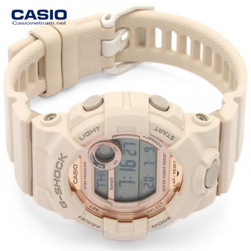 dây nhựa đồng hồ casio nữ GMD-B800-4DF