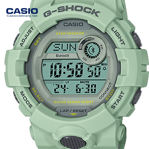 chi tiết mặt đồng hồ G Shock GMD-B800SU-3