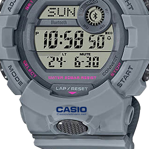 dây nhựa đồng hồ casio GMD-B800SU-8