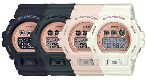 màu sắc của dòng đồng hồ g shock GMD-S6900MC