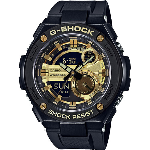 Đồng hồ G Shock GST-210B-1A9 dây nhựa màu đen