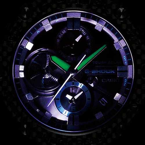 mặt đồng hồ Casio G Shock GST-B100XA-1ADR đèn led chiếu sáng