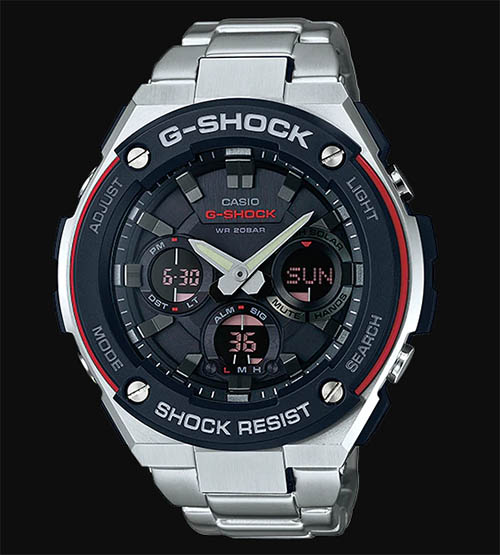 Đồng hồ Casio G Shock GST-S100D-1A4 dây kim loại