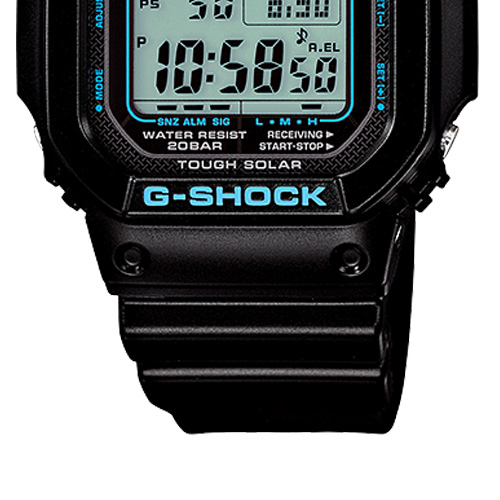 dây nhựa đồng hồ nam Casio GW-M5610BA-1DF