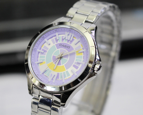 dây kim loại đồng hồ nữ LTP-E129D-6ADF