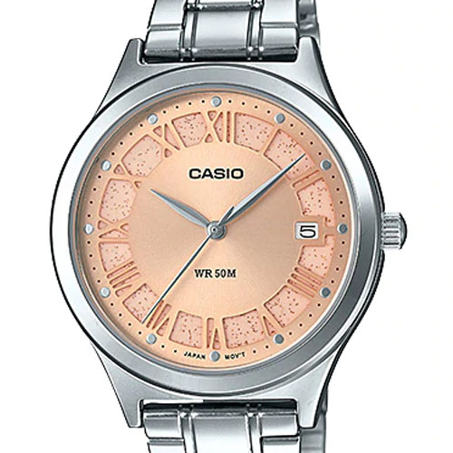 Đồng hồ Nữ Casio LTP-E141D-9AV Mặt số có thiết kế bụi sao