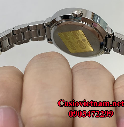 Tem vàng AK chính hãng của đồng hồ casio nữ LTP-E163D-1A
