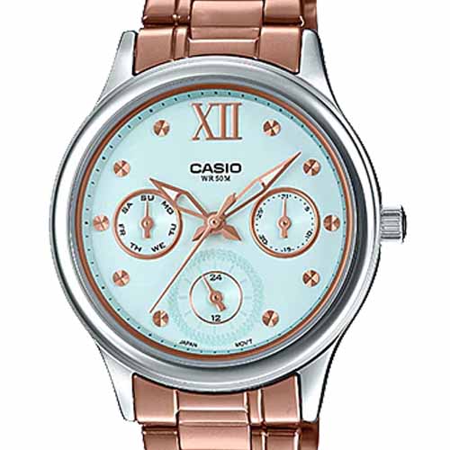 mặt đồng hồ nữ Casio LTP-E306R-2AVDF