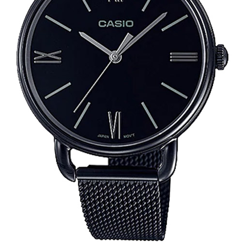 dây kim loại đồng hồ Casio nữ LTP-E414MB-1ADF
