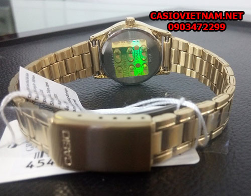 tem vàng của Đồng hồ Casio LTP-V006G-7B
