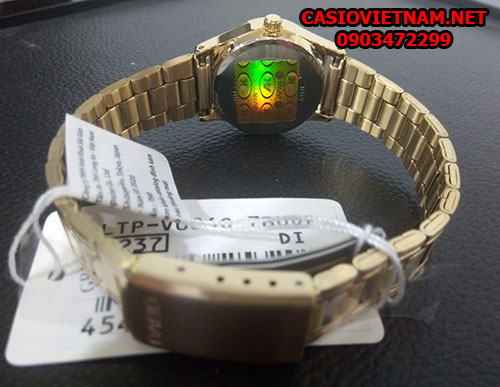 tem vàng Đồng hồ Casio LTP-V006G-7B