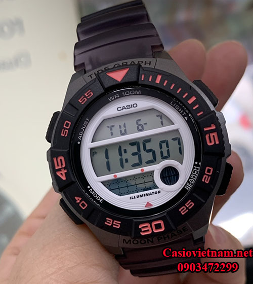 đồng hồ nữ Casio LWS-1100H-8A