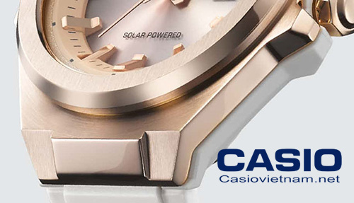 Chi tiết viền đồng hồ Casio Baby G MSG-S500G-7A2DR