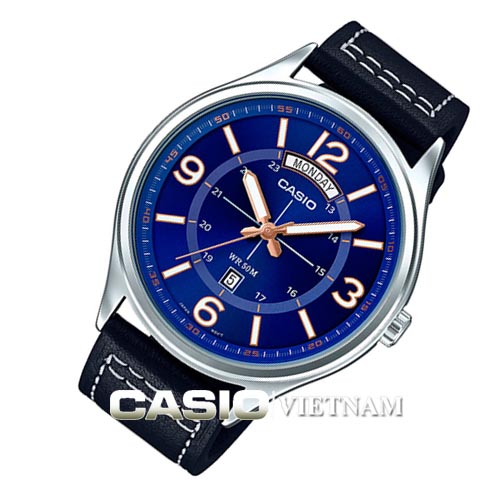 Đồng hồ nam Casio MTP-E129L-2B1 cao cấp