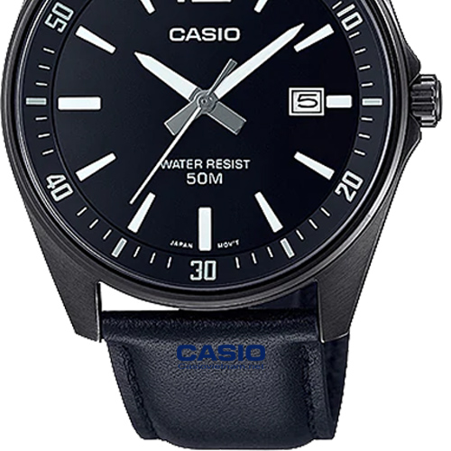 dây da đồng hồ Casio nam MTP-E170BL-1B